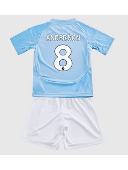 Nottingham Forest Elliot Anderson #8 Replika Tredje Kläder Barn 2024-25 Kortärmad (+ byxor)